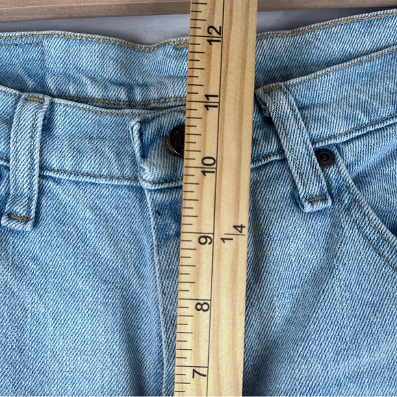 Wrangler Upcycled Cutoff Demim Jean Shorts Size 30 Cowboy Skeleton Zombie Art - Picture 6 of 9